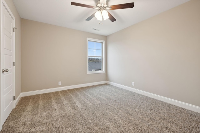 130 Alabama Ave, Oak Grove, KY 42262 - empty room featuring a ceiling fan and carpet