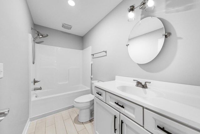 369 Springwater Dr, Summertown, TN 38483 - bathroom featuring vanity and tub / shower combination