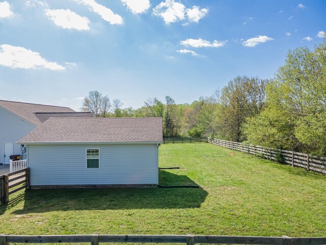 369 Springwater Dr, Summertown, TN 38483 - view of fenced backyard