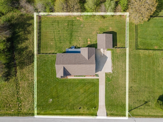 369 Springwater Dr, Summertown, TN 38483 - view from above of property