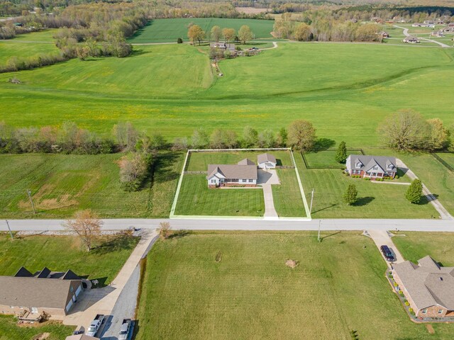 369 Springwater Dr, Summertown, TN 38483 - aerial view of sparsely populated area