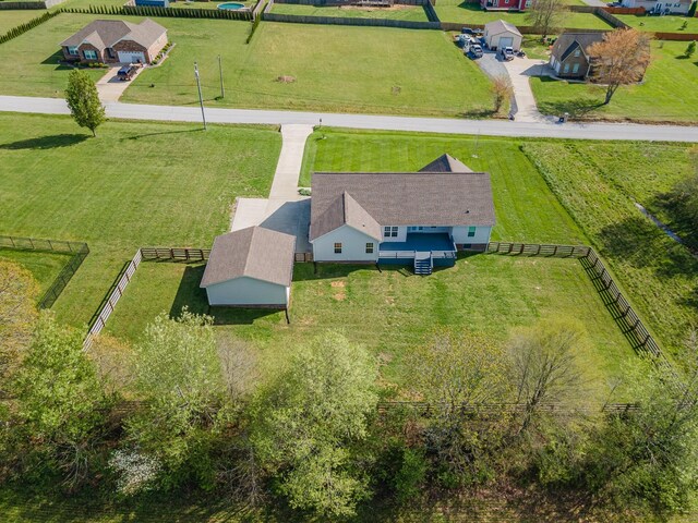 369 Springwater Dr, Summertown, TN 38483 - aerial view of sparsely populated area