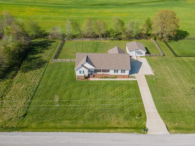369 Springwater Dr, Summertown, TN 38483 - aerial view of sparsely populated area