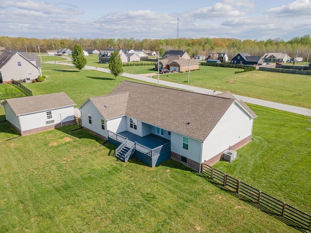 369 Springwater Dr, Summertown, TN 38483 - aerial view of residential area