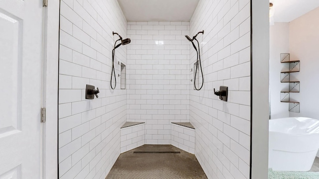 3310 Rocky Branch Rd, Watertown, TN 37184 - bathroom featuring a tile shower