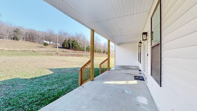 3310 Rocky Branch Rd, Watertown, TN 37184 - covered porch featuring a lawn