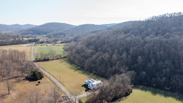 3310 Rocky Branch Rd, Watertown, TN 37184 - aerial view of sparsely populated area featuring mountains and a forest