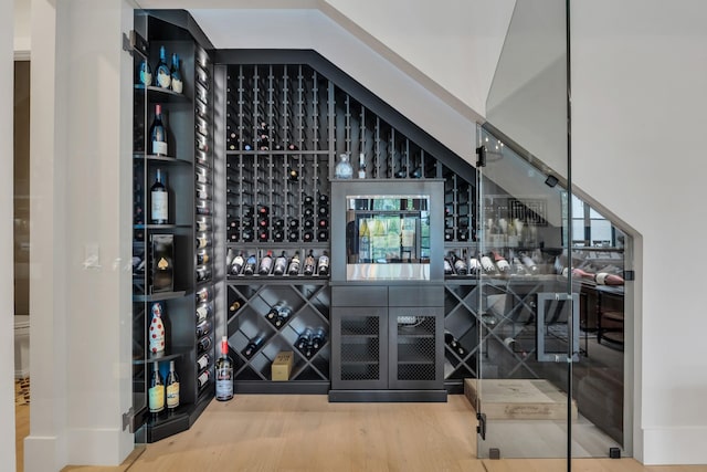 7025 Lanceleaf Dr, College Grove, TN 37046 - wine cellar featuring wood finished floors