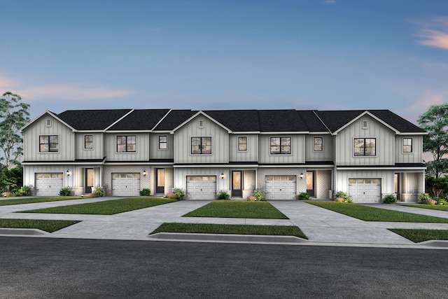 4003 Norman Dr, Spring Hill, TN 37174 - view of property featuring board and batten siding, driveway, and a shingled roof