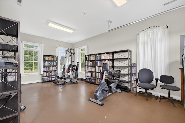 123 Jones Rd, Taft, TN 38488 - workout room with plenty of natural light