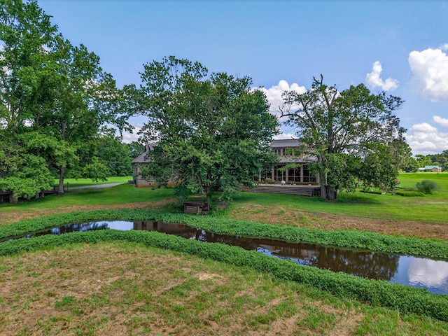 123 Jones Rd, Taft, TN 38488 - view of green lawn with a water view