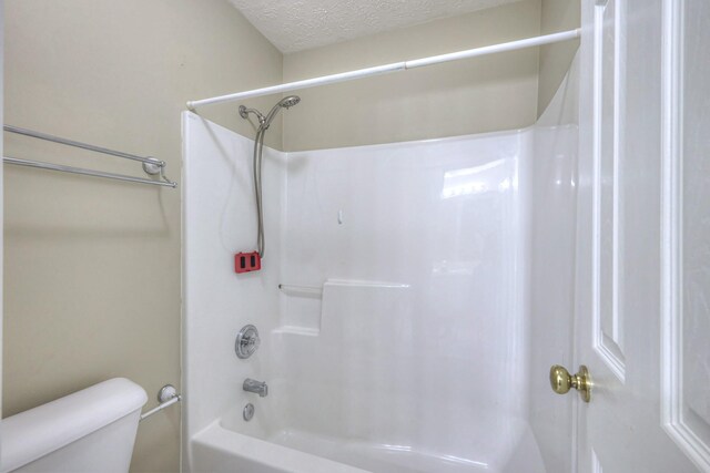 5766 Amalie Dr, Nashville, TN 37211 - full bathroom featuring a textured ceiling and shower / tub combination
