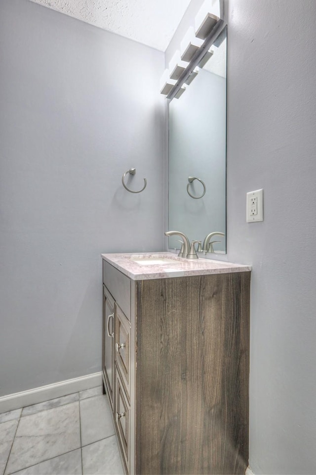 5766 Amalie Dr, Nashville, TN 37211 - bathroom with vanity and tile patterned floors
