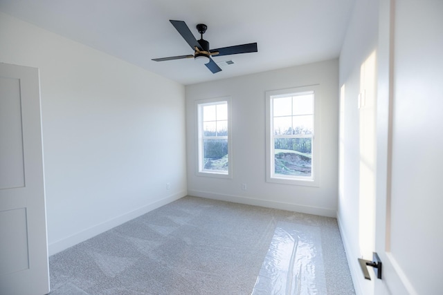 4068 Penfield Dr Unit C, Franklin, TN 37069 - empty room with carpet floors and a ceiling fan