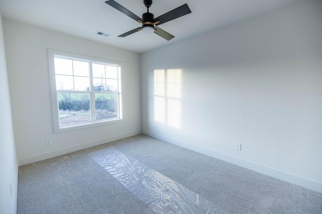 4068 Penfield Dr Unit C, Franklin, TN 37069 - carpeted empty room with baseboards and a ceiling fan