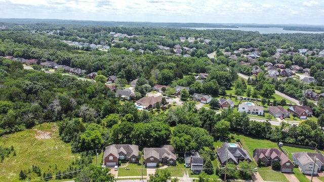 5019 John Hagar Rd, Hermitage, TN 37076 - aerial view of residential area featuring a heavily wooded area
