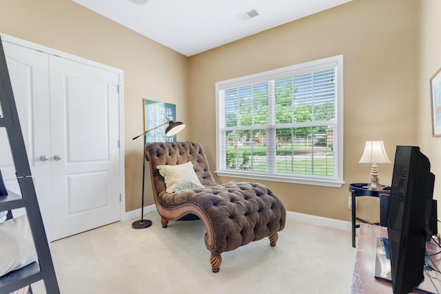 5019 John Hagar Rd, Hermitage, TN 37076 - living area featuring carpet flooring and baseboards