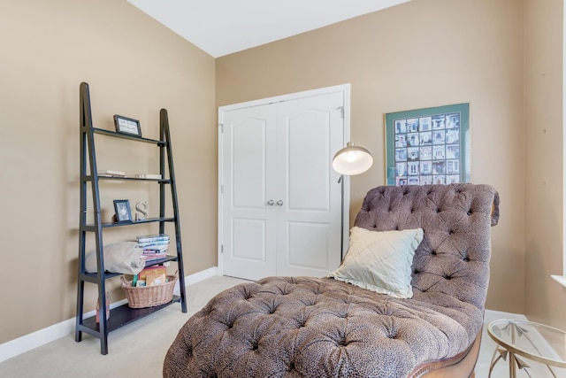 5019 John Hagar Rd, Hermitage, TN 37076 - sitting room featuring carpet floors and baseboards