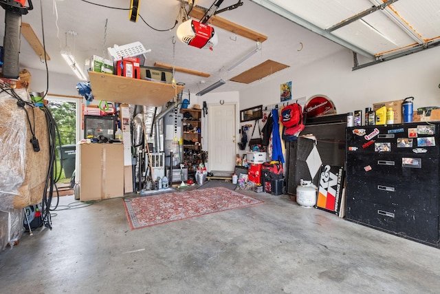 1857 Brookmeadow Ln, Hermitage, TN 37076 - garage with a garage door opener