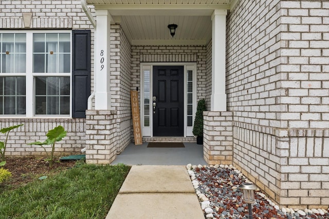 809 Old Blue Ln, Murfreesboro, TN 37130 - view of exterior entry featuring brick siding