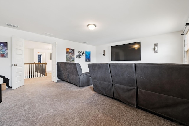 809 Old Blue Ln, Murfreesboro, TN 37130 - home theater room with carpet floors