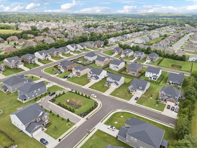 809 Old Blue Ln, Murfreesboro, TN 37130 - aerial overview of property's location with nearby suburban area