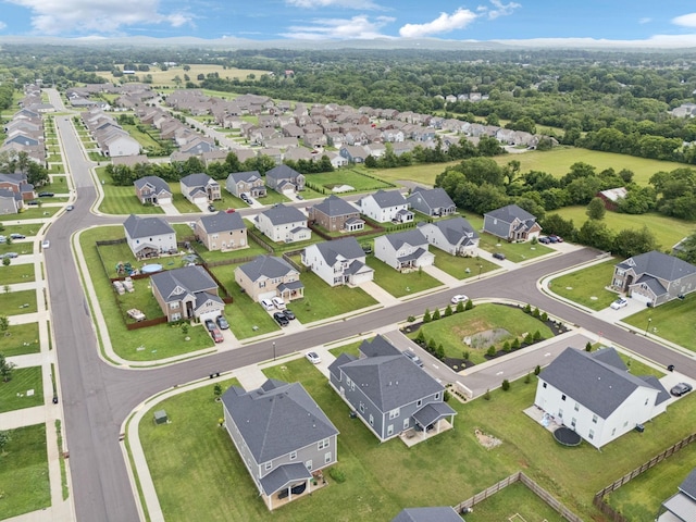 809 Old Blue Ln, Murfreesboro, TN 37130 - aerial overview of property's location featuring nearby suburban area