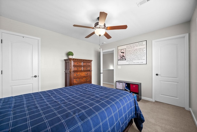 1197 Upland Ter, Clarksville, TN 37043 - bedroom with carpet and ceiling fan