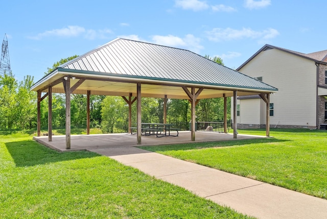 1197 Upland Ter, Clarksville, TN 37043 - view of property's community featuring a gazebo and a lawn