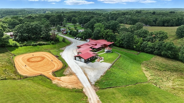 1880 Clydeton Rd, Waverly, TN 37185 - aerial view of property and surrounding area featuring a heavily wooded area