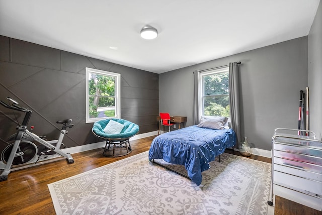 1207 Trotwood Ave, Columbia, TN 38401 - bedroom with wood finished floors and baseboards