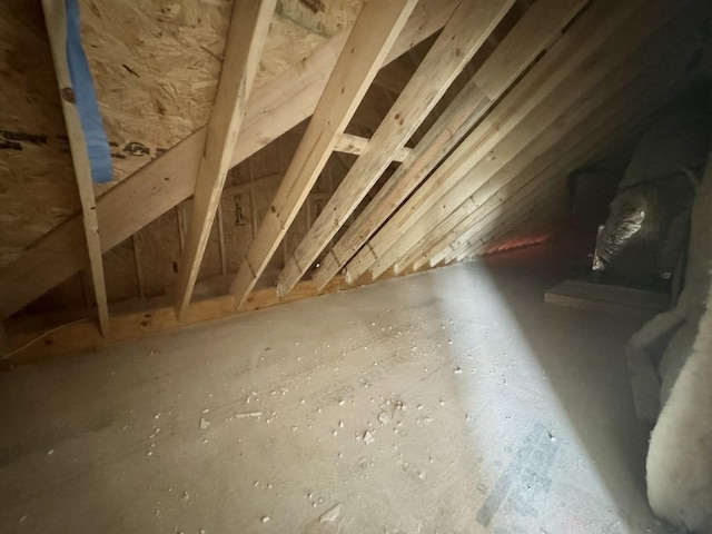 65 Misty Ln, Castalian Springs, TN 37031 - view of unfinished attic