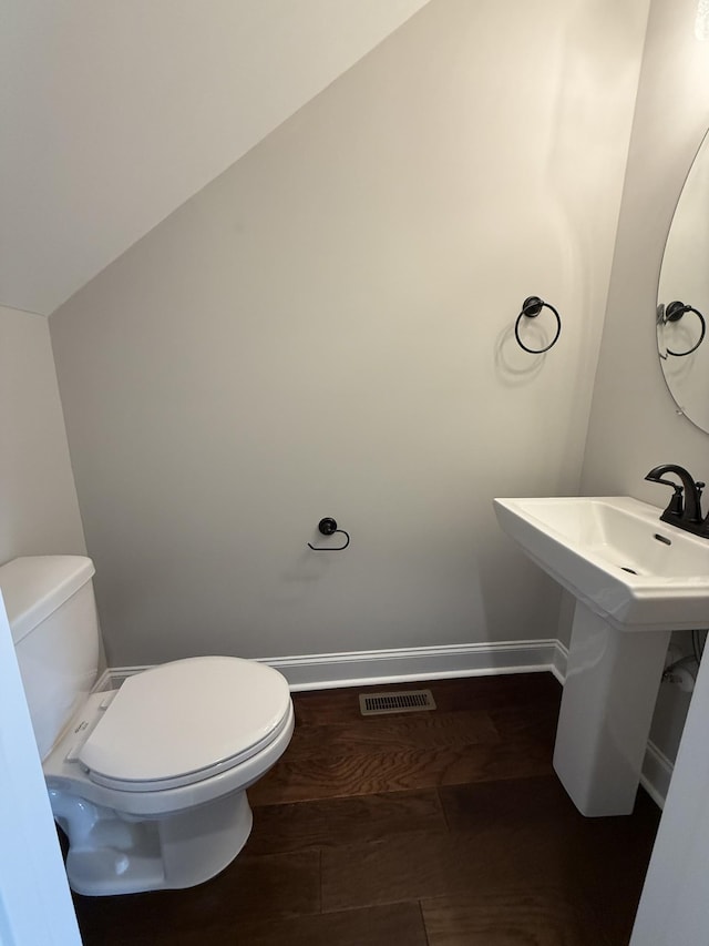65 Misty Ln, Castalian Springs, TN 37031 - bathroom featuring toilet and wood finished floors