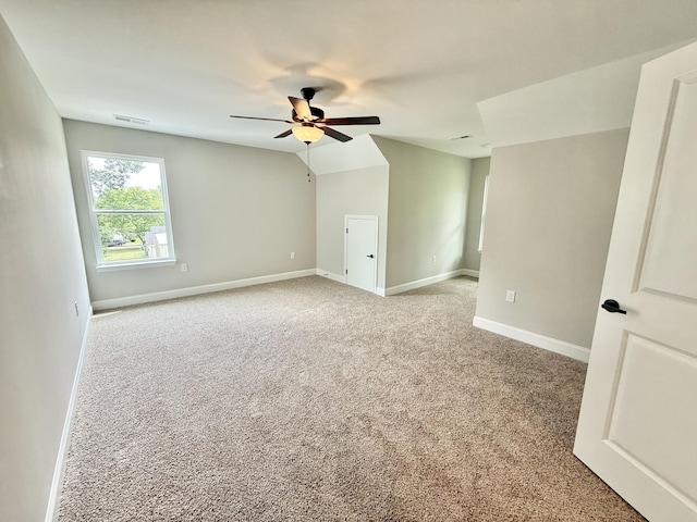65 Misty Ln, Castalian Springs, TN 37031 - spare room featuring ceiling fan and light colored carpet