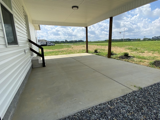 369 Brace Loop, Summertown, TN 38483 - view of patio / terrace with a view of countryside