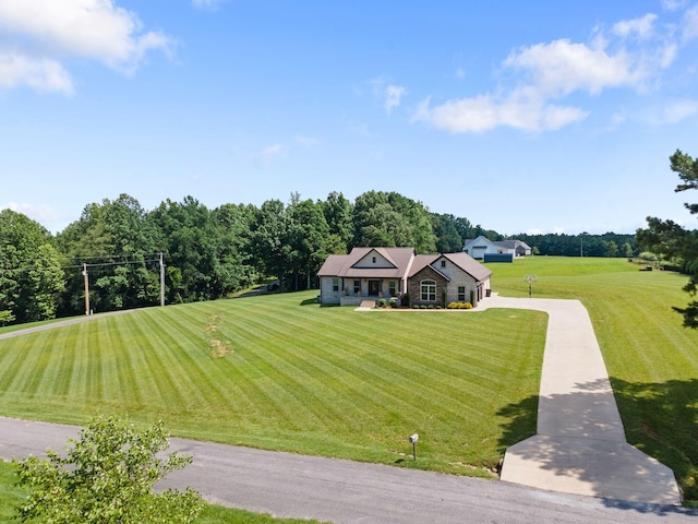 268 Planters Cir, Leoma, TN 38468 - view of front of property featuring a front lawn