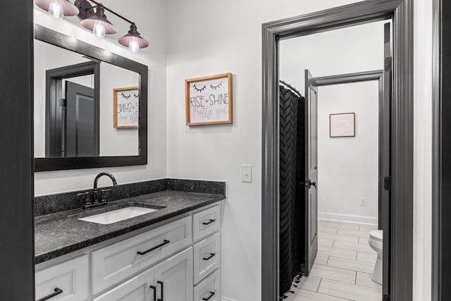 268 Planters Cir, Leoma, TN 38468 - bathroom with vanity and toilet