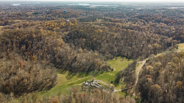 395 Allen Rd, Goodlettsville, TN 37072 - aerial overview of property's location with a heavily wooded area