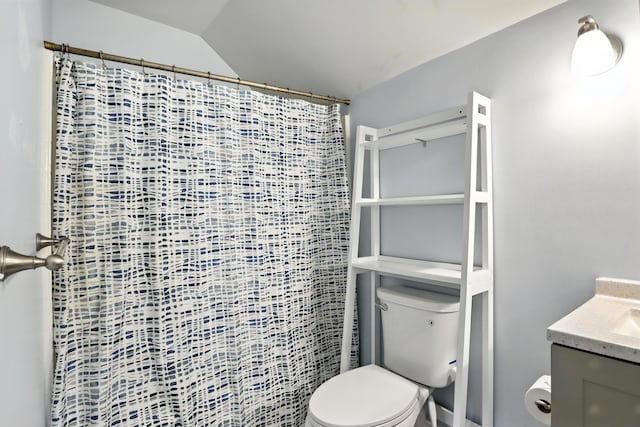 1069 Pleasant Valley Rd, Greenbrier, TN 37073 - bathroom featuring vanity and a shower with shower curtain