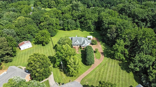 1069 Pleasant Valley Rd, Greenbrier, TN 37073 - aerial view of a heavily wooded area
