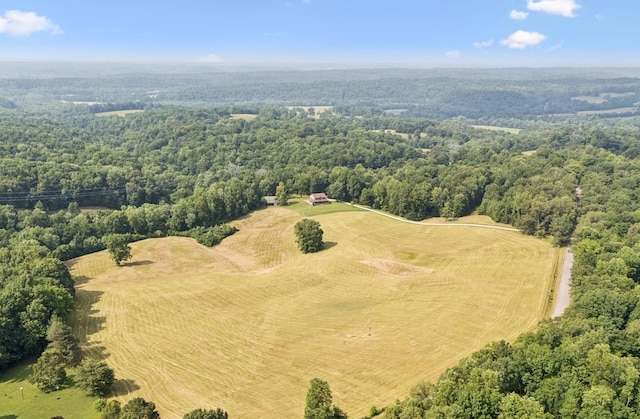 4255 Mcfall Rd, Cumberland City, TN 37050 - bird's eye view of a heavily wooded area