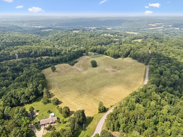 4255 Mcfall Rd, Cumberland City, TN 37050 - bird's eye view of a forest
