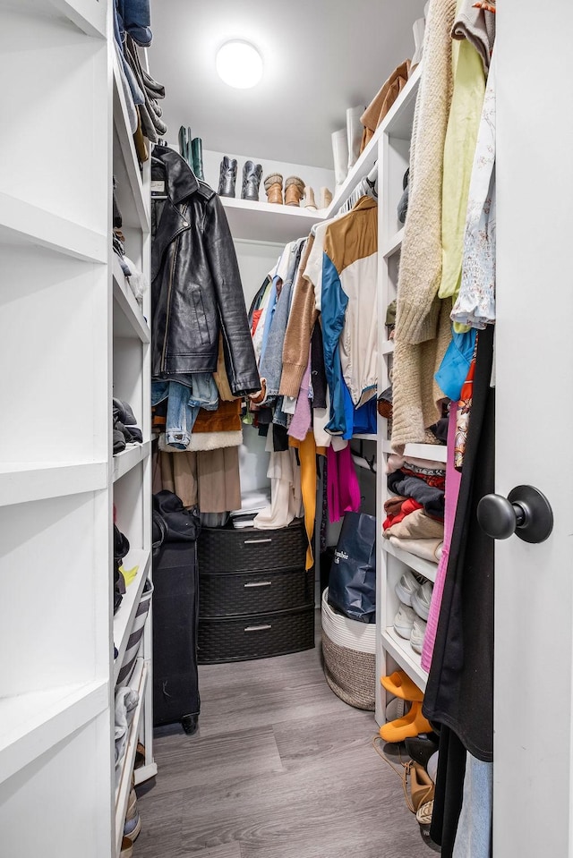 5171 Whites Creek Pike, Whites Creek, TN 37189 - walk in closet featuring wood finished floors
