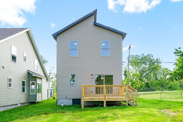 1906 Evans Rd, Clarksville, TN 37042 - back of house featuring a deck