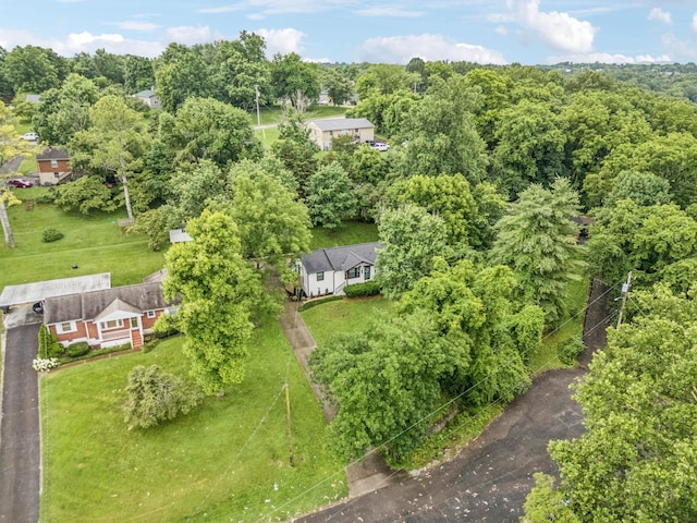 204 Eldon Ct, Nashville, TN 37214 - drone / aerial view of a heavily wooded area