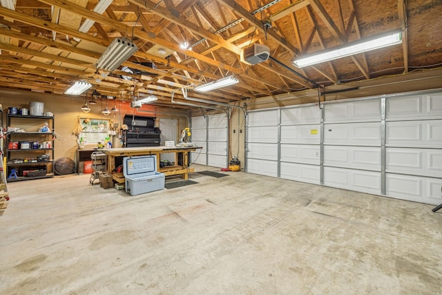 204 Eldon Ct, Nashville, TN 37214 - garage featuring a garage door opener