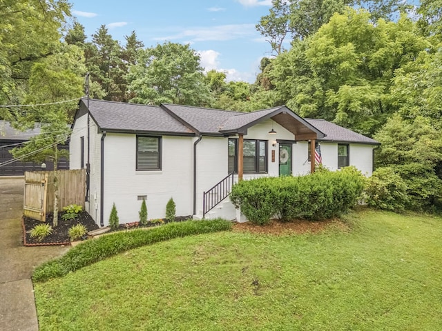 204 Eldon Ct, Nashville, TN 37214 - view of front of house with a shingled roof and brick siding