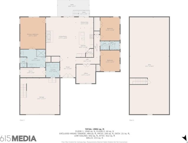 623 Josef Cir, Columbia, TN 38401 - view of room layout