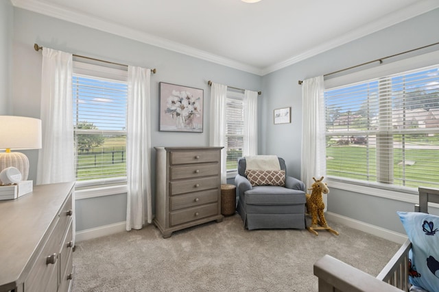 623 Josef Cir, Columbia, TN 38401 - bedroom with light colored carpet and ornamental molding