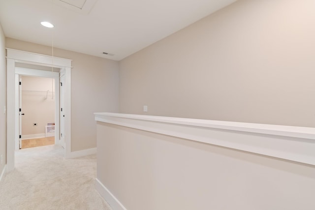 317 Delta Way, La Vergne, TN 37086 - corridor featuring light carpet and recessed lighting